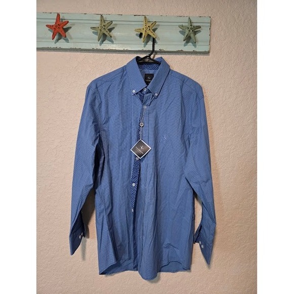 Tailorbyrd Other - Tailorbyrd Blue Button Down